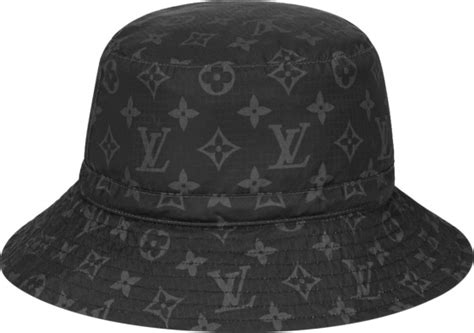 louis vuitton bucket hat black|lv monogram beanie.